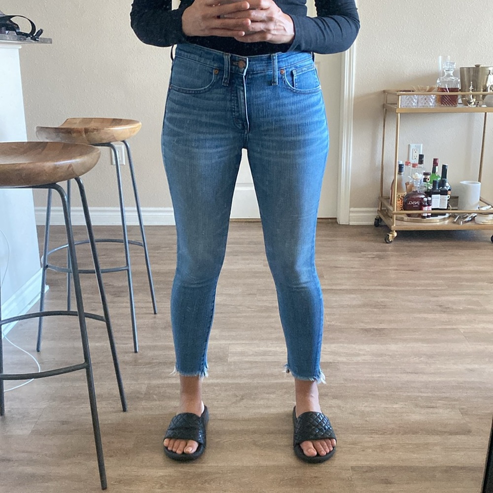 MADEWELL 9” High-Rise Skinny Crop size 27 - Picture 9 of 10